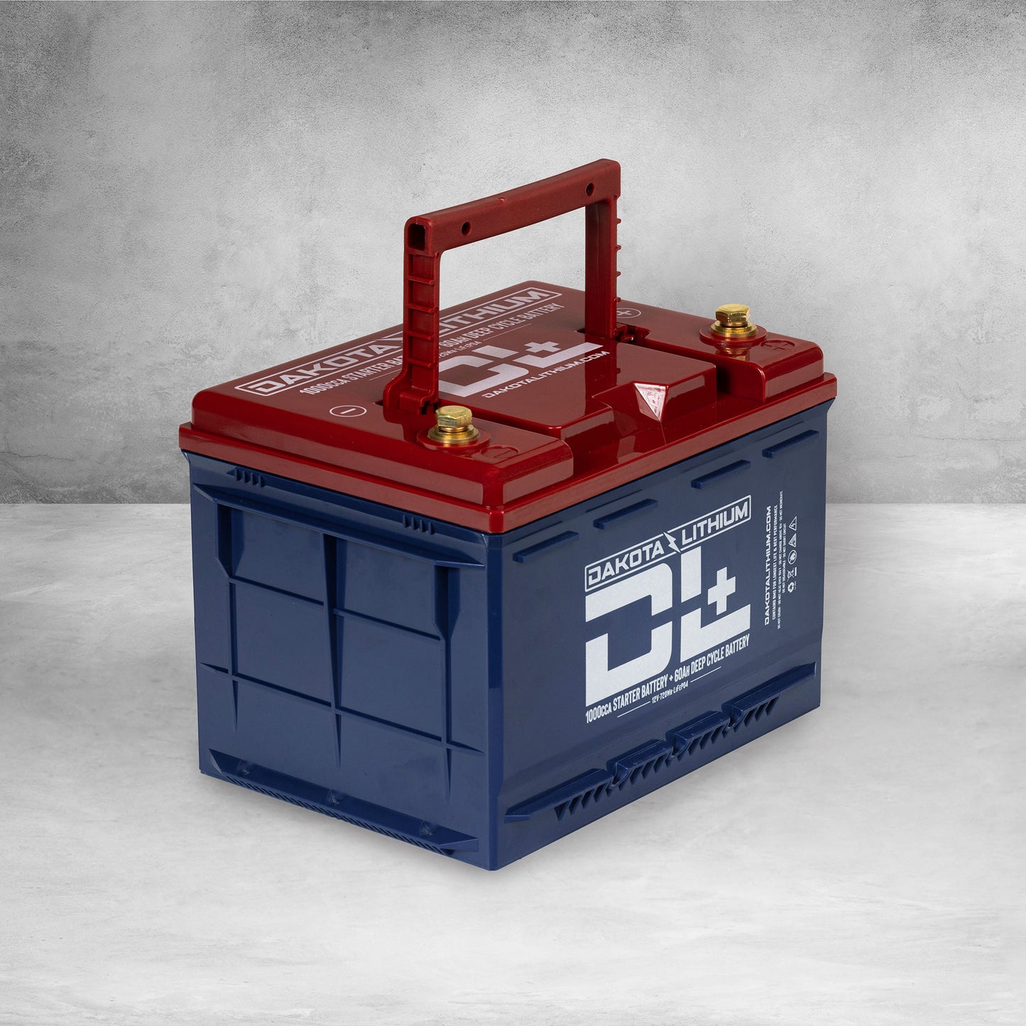 DL+ 12V 60AH DUAL PURPOSE 1000CCA STARTER BATTERY PLUS DEEP CYCLE