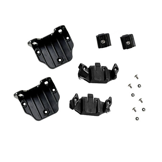 Quick Clip Wedge Mount and L-Brackets x2