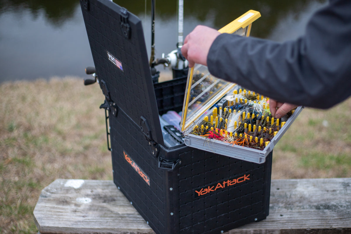 BlackPak 13x16 Pro Kayak Fishing Crate