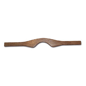 Flat wooden yoke.