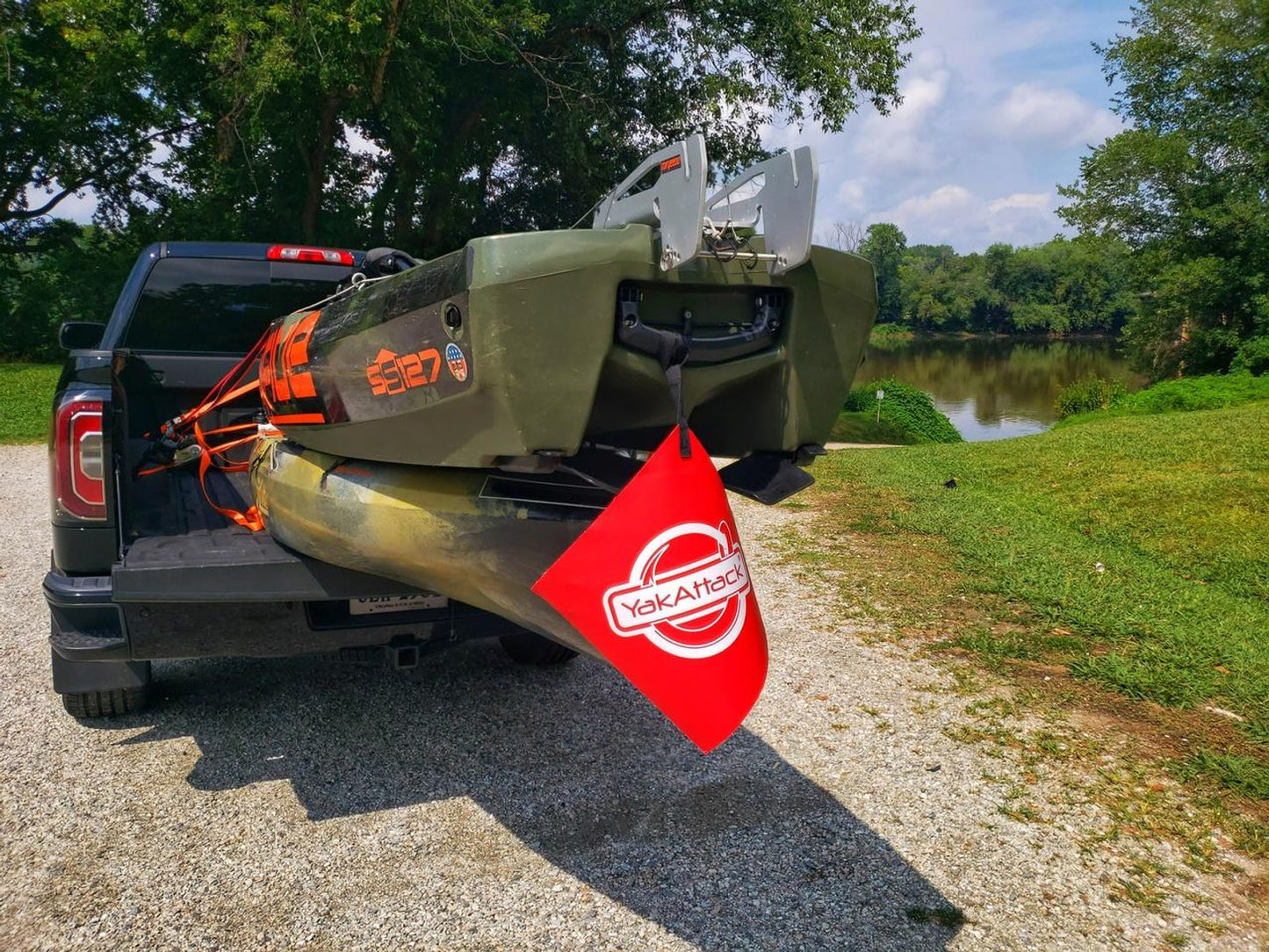 Get Hooked Logo Tow Flag